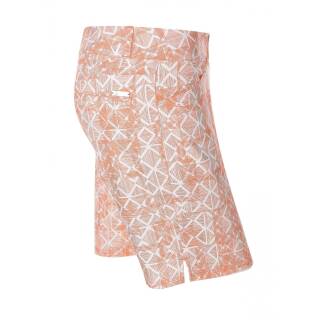Adidas Shorts 7 Inch Printed Rosé/Weiß Damen