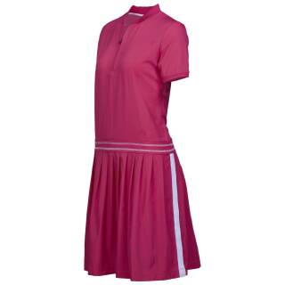 Girls Golf Kleid Techy 1/2 Sleeve Pink Damen