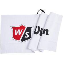 Wilson Staff Schlägertuch Tour Towel Weiß-Schwarz Unisex
