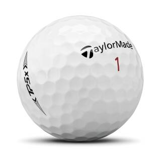 TaylorMade Golfball TP5x Weiß 12 Bälle