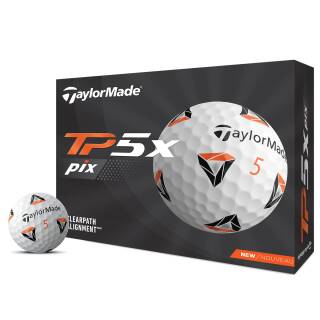 TaylorMade Golfball TP5x Pix 12 Bälle