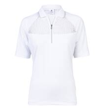 Daily Sports Polo Domia 1/2 Sleeve White
