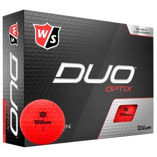 Wilson Duo Optix 12 Bälle Rot