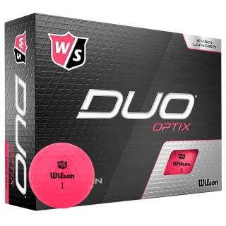 Wilson Staff Duo Optix 12 Bälle Pink
