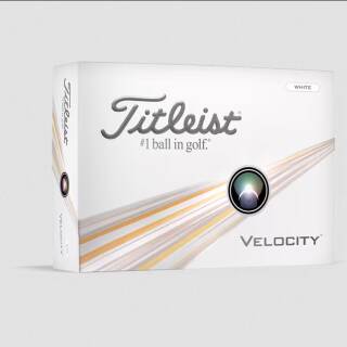 Titleist Golfball Velocity Weiß 12 Bälle