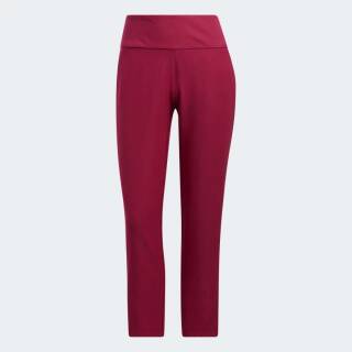 Adidas Golfhose Ultimate365 Solid Ankle Pull On Bordeaux Damen