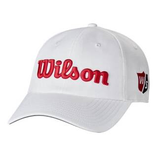 Wilson Staff Cap Pro Tour Weiß-Rot Herren One Size