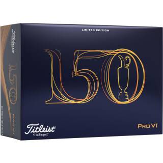 Titleist Golfball Pro V1 Limited Edition 150th Open Weiß 6 Bälle