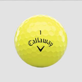 Callaway Golfball Warbird Gelb 12 Bälle