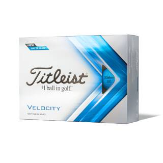 Titleist Golfball Velocity Blau 12 Bälle
